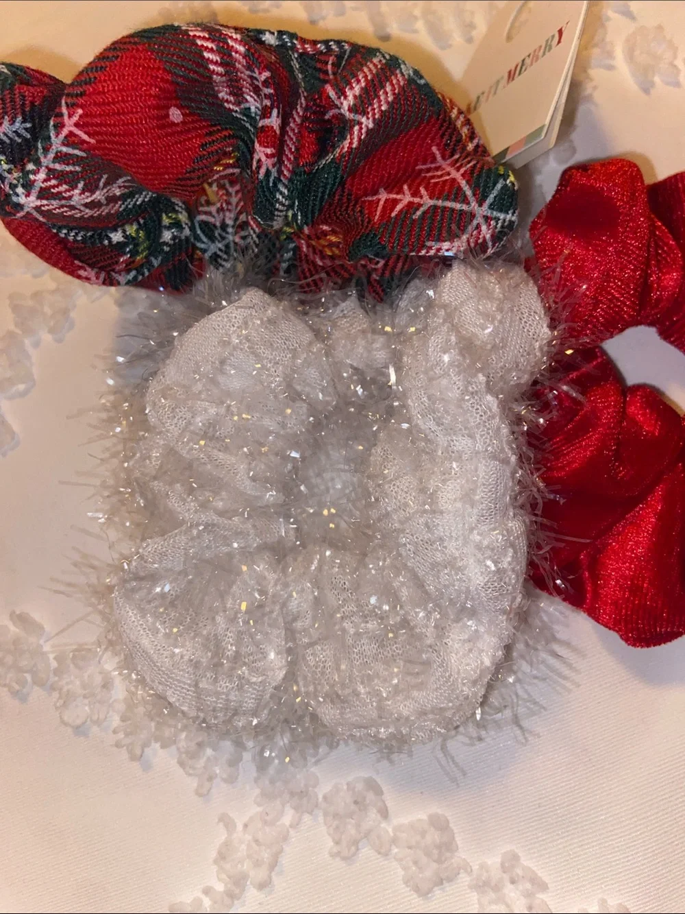 3 pack Christmas  Scrunchie
